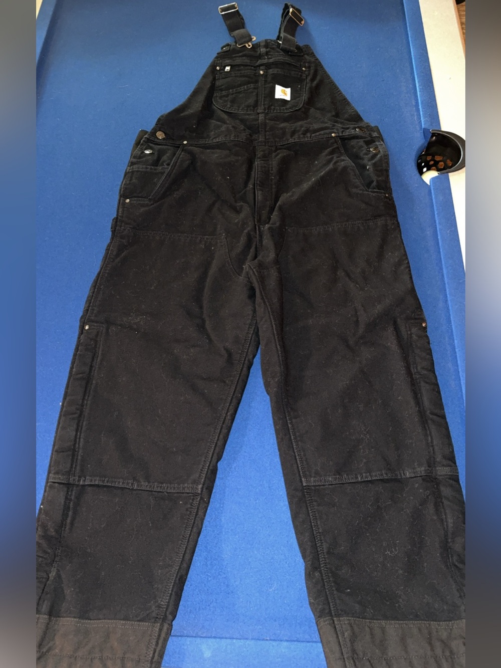 Carhartt Men's Black Overalls